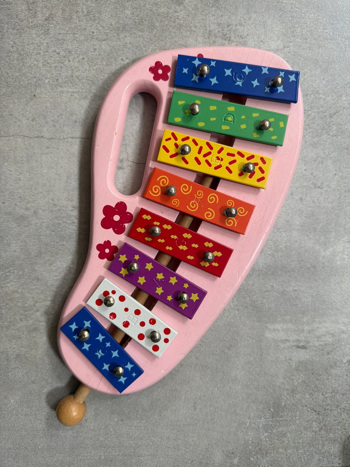 Houten xylofoon - speelgoed muziek instrument, Ophalen of Verzenden, Gebruikt, Overige typen