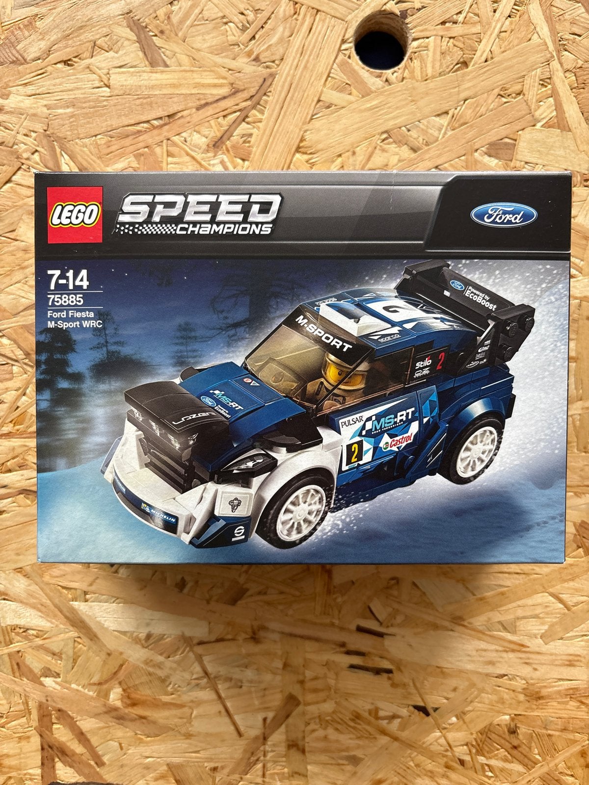 LEGO Speed Champions Ford Fiesta M-Sport WRC 75885, Ophalen of Verzenden, Nieuw, Overige merken