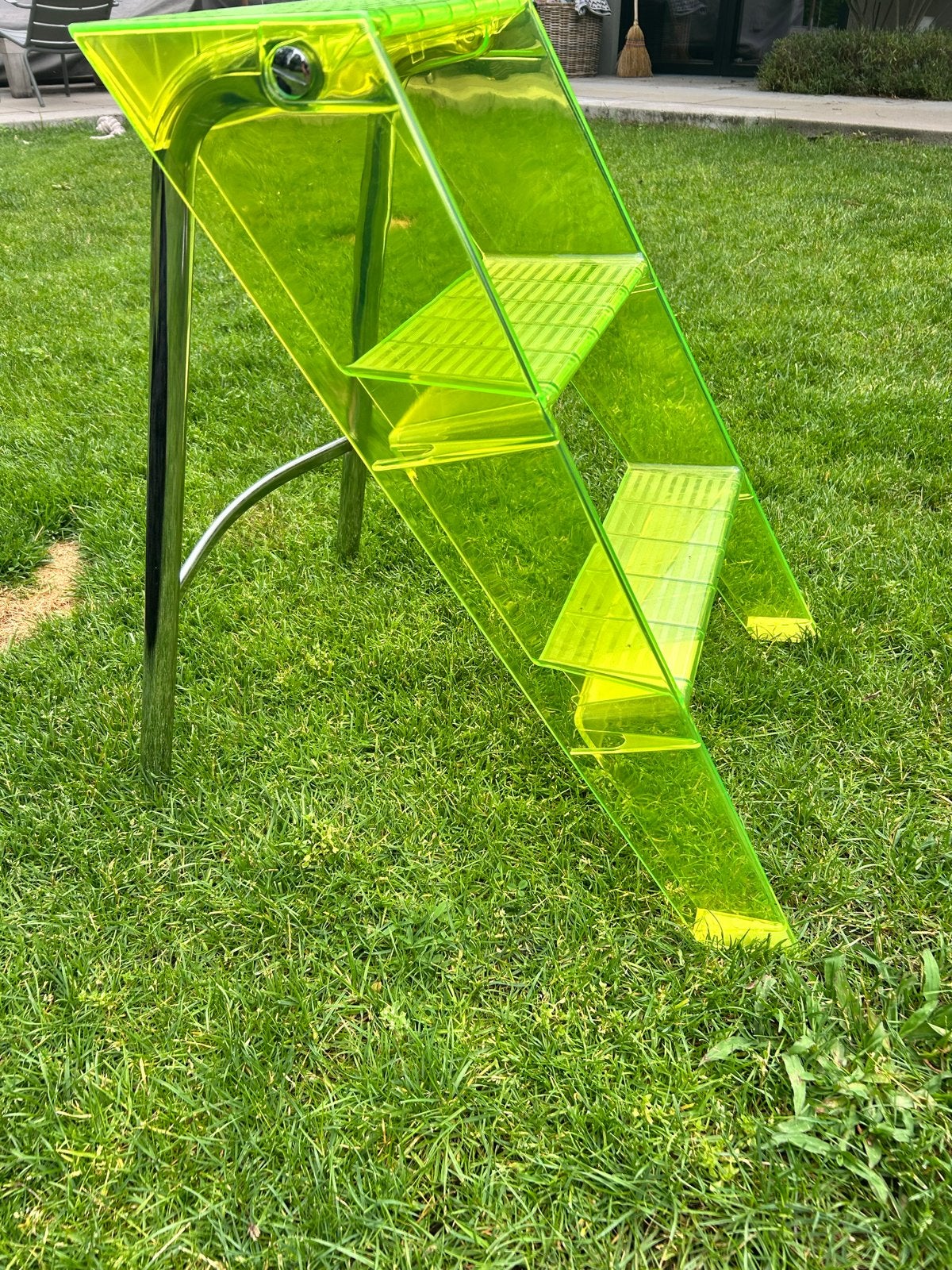 KARTELL Upper steps  geel groen  trapje, Ophalen, Zo goed als nieuw