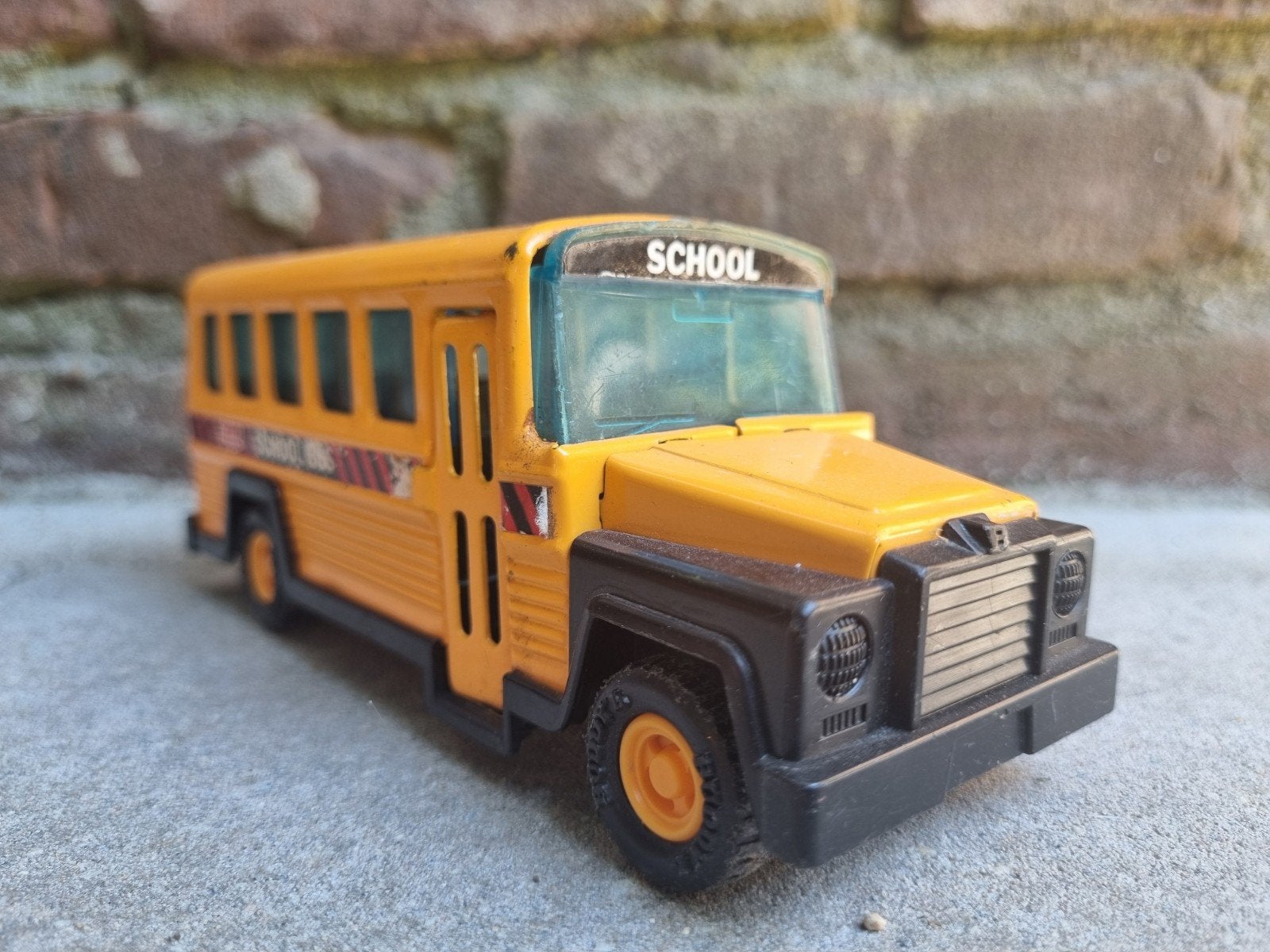 Vintage Buddy L School Bus  1980 Japan, Verzamelen, Ophalen of Verzenden, Gebruikt
