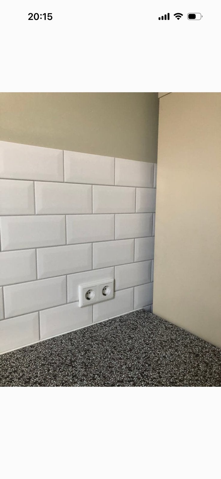 1,5 m2 metro tegels wit nieuw bijna gratis nieuw in doos, Nieuw, Minder dan 5 m², Wandtegels, Keramiek