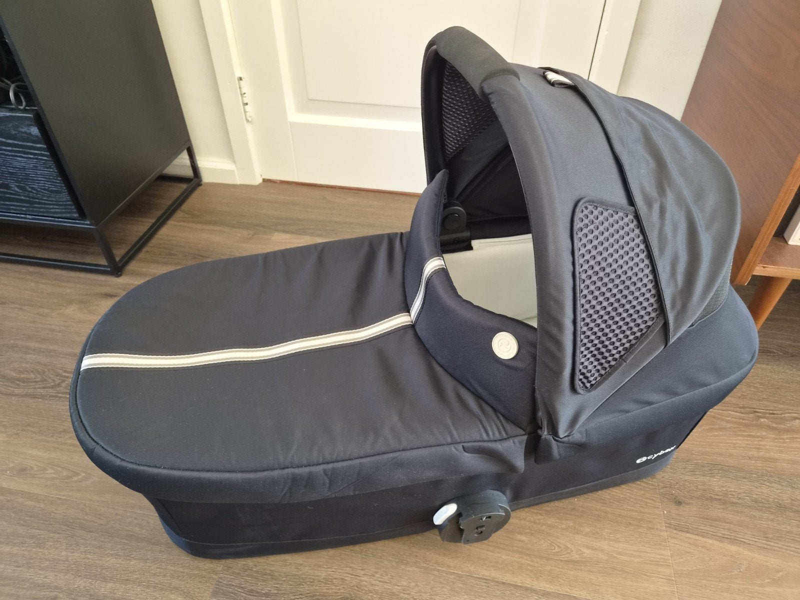 Cybex Cot S reiswieg met regenhoes, Gebruikt, Met reiswieg, Ophalen, Kinderwagen