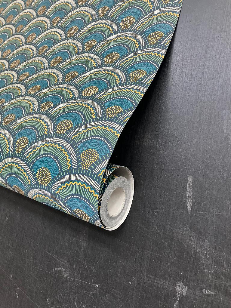 behang Casamance printemps, Huis en Inrichting, Ophalen of Verzenden, Minder dan 10 m², Groen
