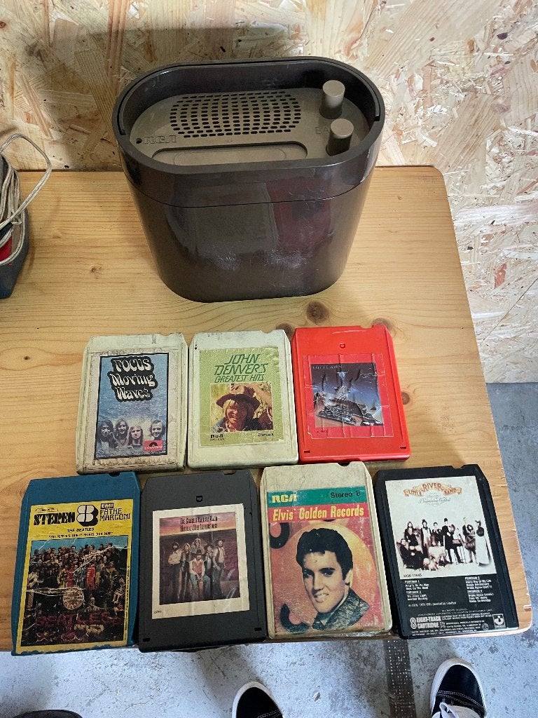 RCA baby 8 - 8 track speler, Ophalen, Gebruikt