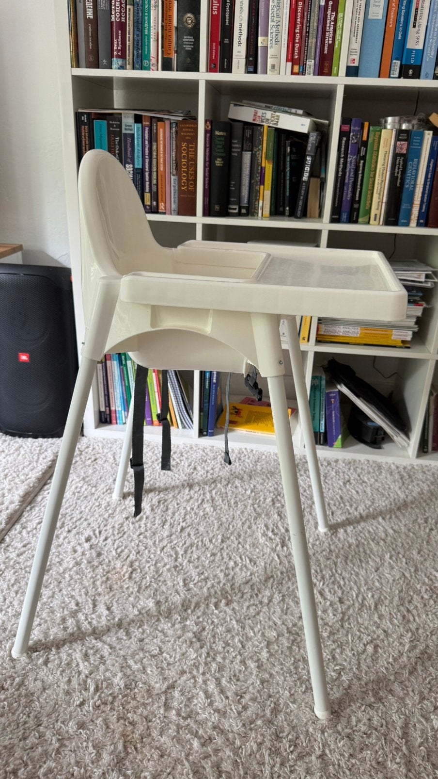 IKEA Antilop kinderstoel met tafel, Ophalen of Verzenden, Zo goed als nieuw, Eén