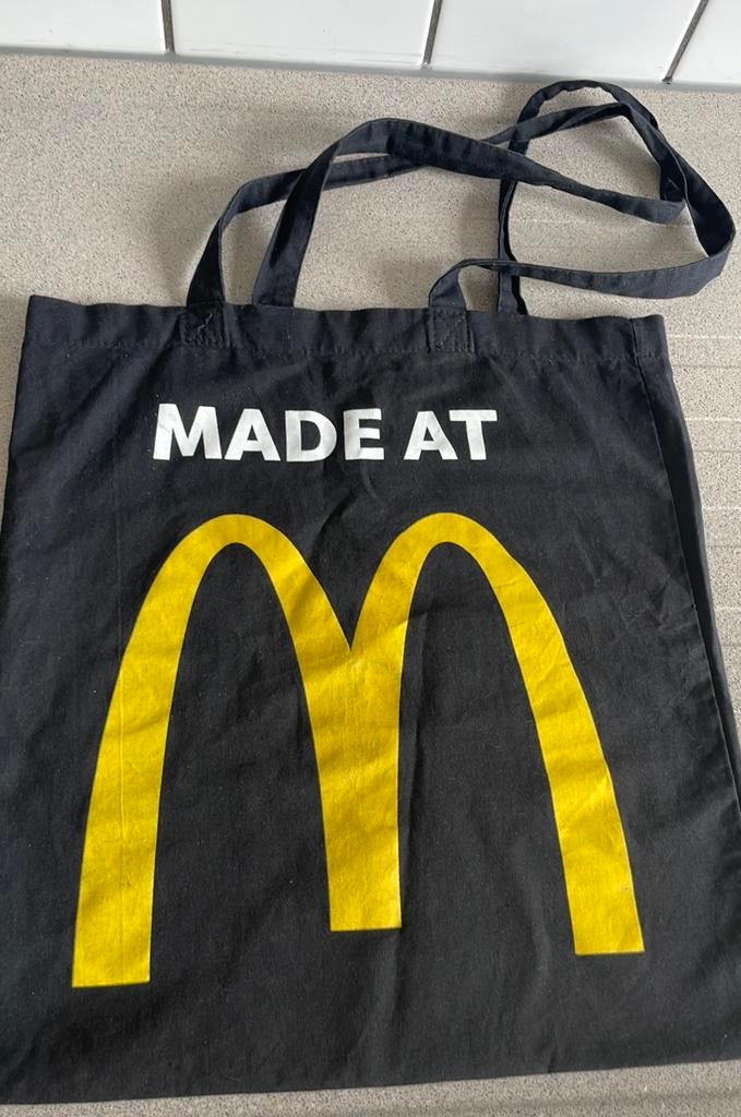 McDonalds schoudertas Made at Mac, Ophalen of Verzenden, Zo goed als nieuw