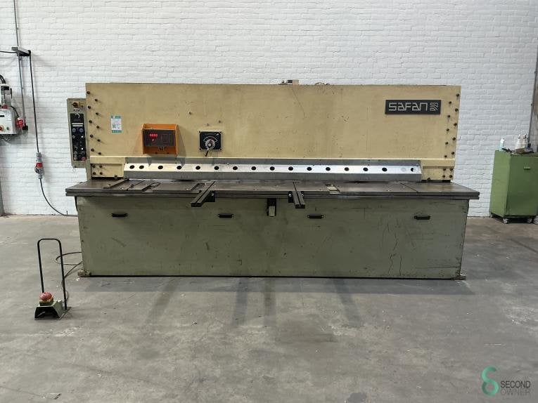 Plaatscharen Safan HVS 310 13/16 1995, Zakelijke goederen, Machines en Bouw | Metaalbewerking