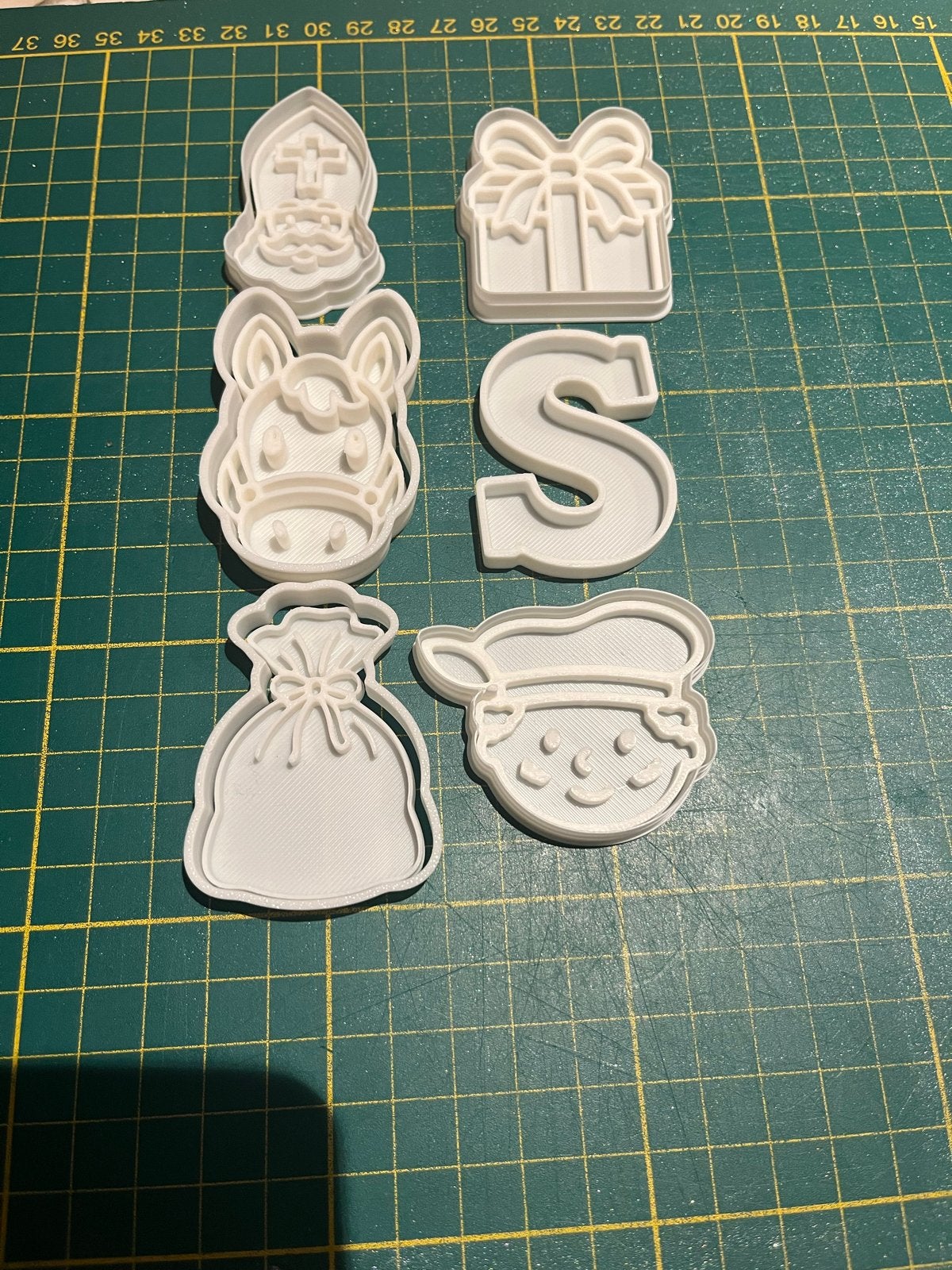 Nieuwe 3D-geprinte Koekjesuitstekers - Diverse Sinterklaasvo, Hobby en Vrije tijd, Ophalen of Verzenden, Nieuw