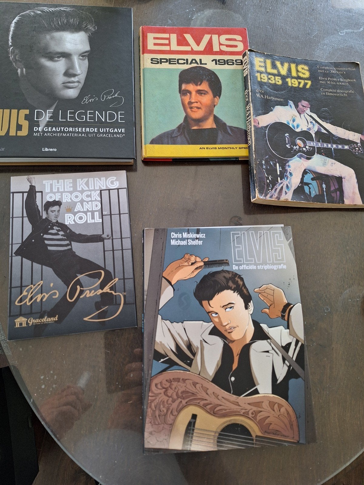 Elvis Presley Boeken, Postzegels en Munten Insteekhoezen Lot, Ophalen of Verzenden, Beschreven, Nederland