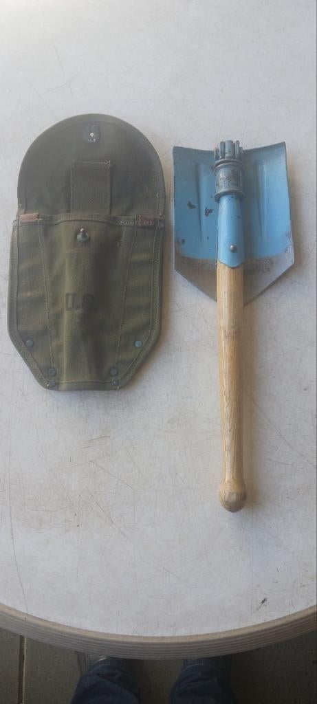 AMERIKAANSE VELDSCHEP U.S.AWNING 1944 IN ORGINELE STAAT, Verzamelen, Militaria | Tweede Wereldoorlog, Ophalen of Verzenden, Amerika