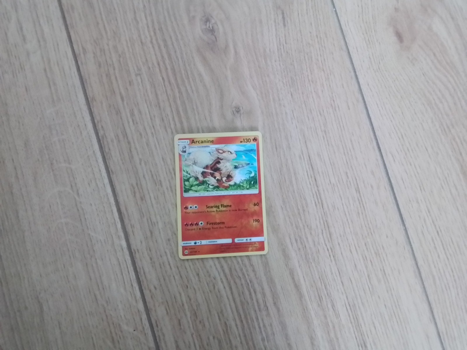 arcanine 22/149 holo, Ophalen, Nieuw, Losse kaart