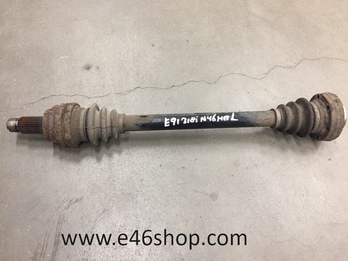 Aandrijfas BMW E90 E91 318i N46 motor handbak oe 7527073, Gebruikt, -, -, Ophalen of Verzenden