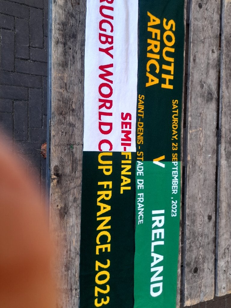 Rugby sjaals sport 2 stuks, Verzenden, Zo goed als nieuw