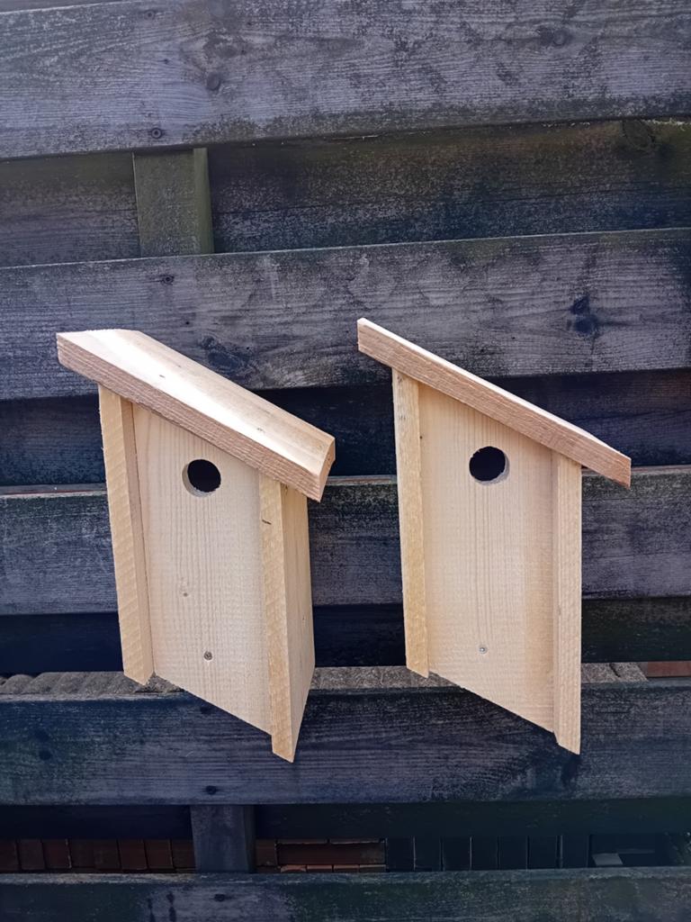 Nestkastje vogelhuisje pimpelmees koolmees, Ophalen of Verzenden, Nieuw