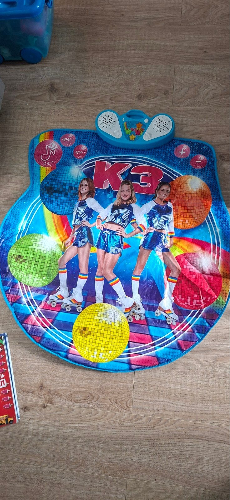 K3 Dansmat en Meezing Microfoon - Hoofddorp Overbos, Ophalen, Gebruikt, Meisje
