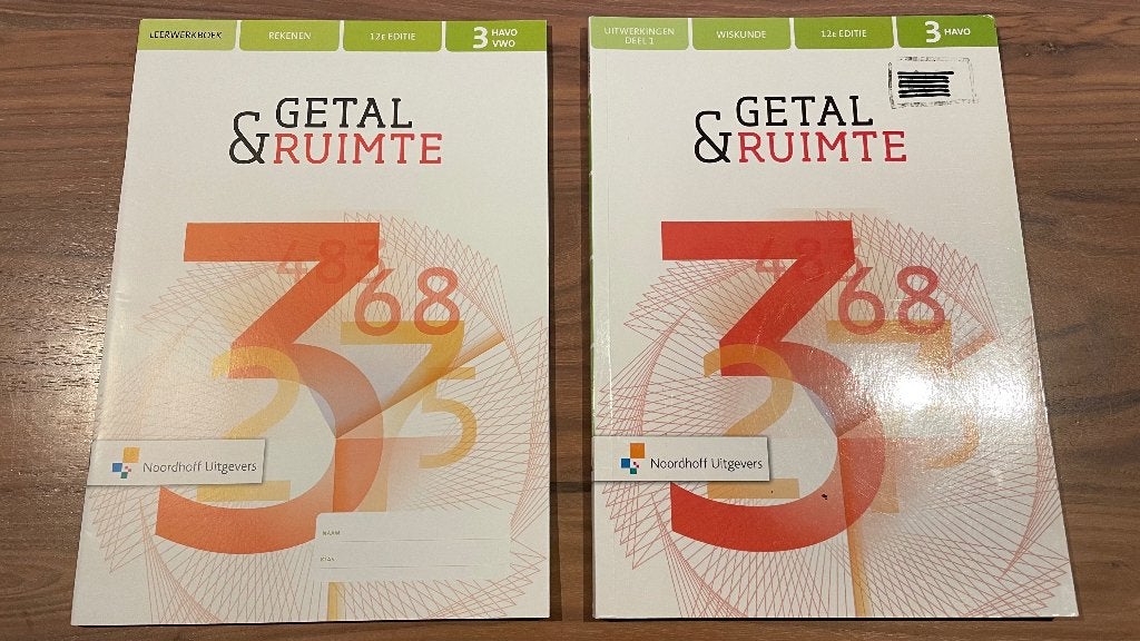 Wiskunde Getal en ruimte havo 3 per stuk te koop, Boeken, Ophalen of Verzenden, Gelezen, HAVO, Wiskunde A