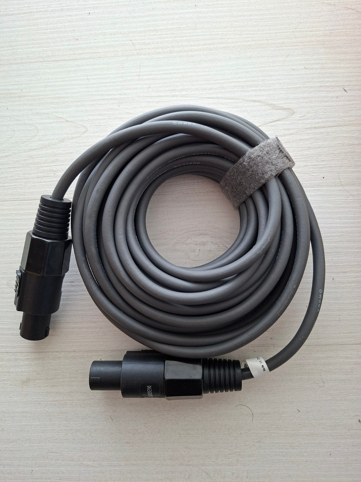 Sweex Music Speaker Kabel SC11836 - 10 meter, Ophalen of Verzenden, Zo goed als nieuw, 10 meter of meer, Luidsprekerkabel