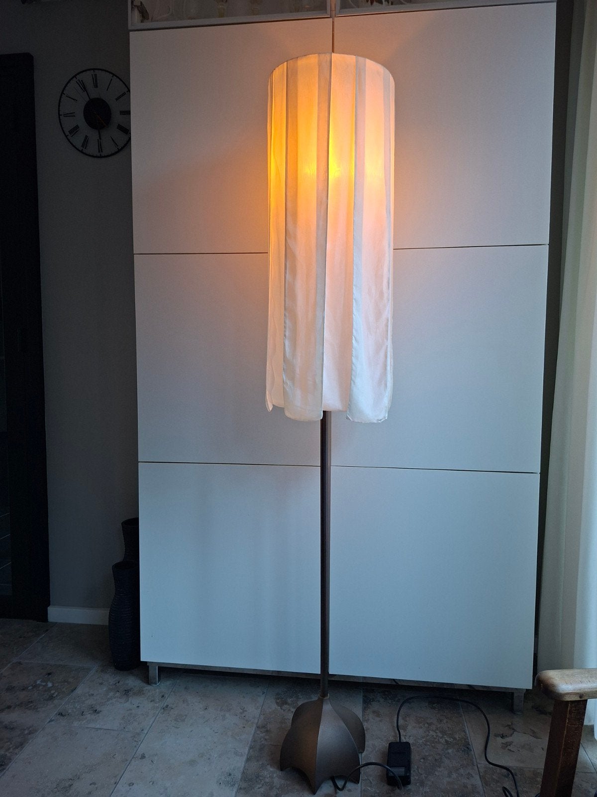 MADONNA vloerlamp fabr. Quasar,  van Jan de Bouvrie, Huis en Inrichting, Ophalen, 150 tot 200 cm