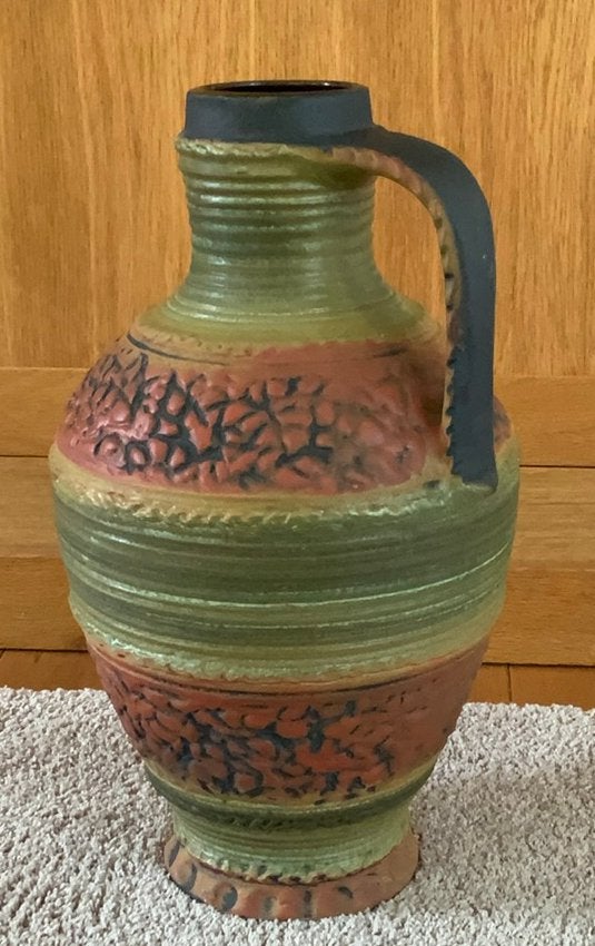 Vintage XL West-Germany Vloervaas – Carstens Tönnieshof, Ophalen