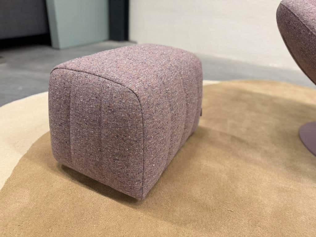 Nieuw Label Van den Berg Cocoon Poef Stof Design Hocker, Minder dan 50 cm, Nieuw, Minder dan 50 cm, Stof