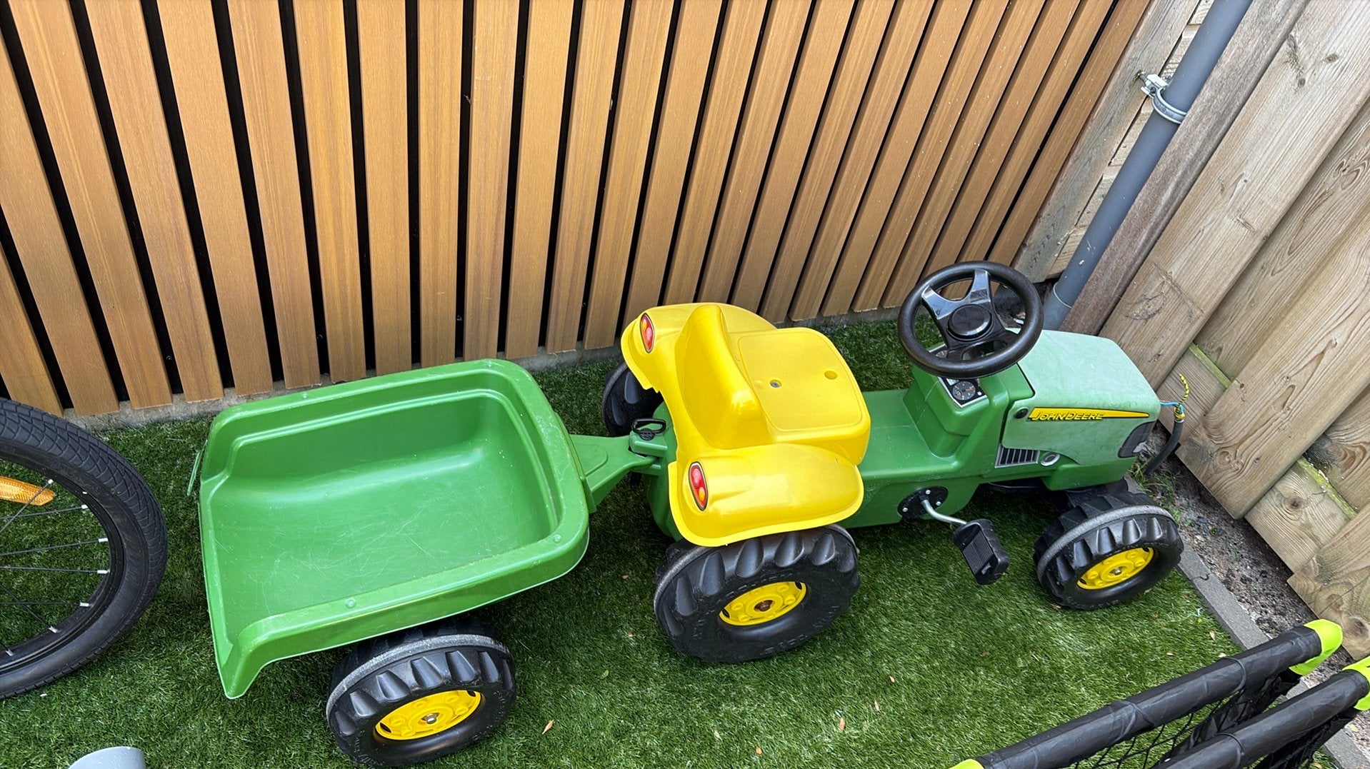 John deer speelgoed tractor, Ophalen, Gebruikt