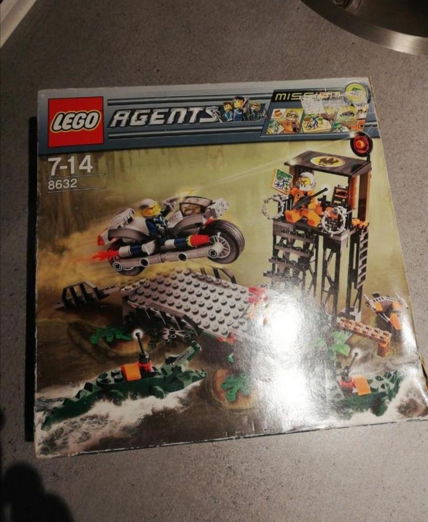 Lego agents set 8632, Ophalen of Verzenden, Zo goed als nieuw, Complete set, Lego