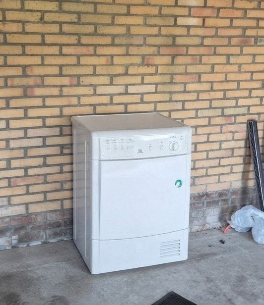 Indesit Wasdroger - Condensdroger, Witgoed en Apparatuur, Wasdrogers, Ophalen, 6 tot 8 kg, Gebruikt, Voorlader