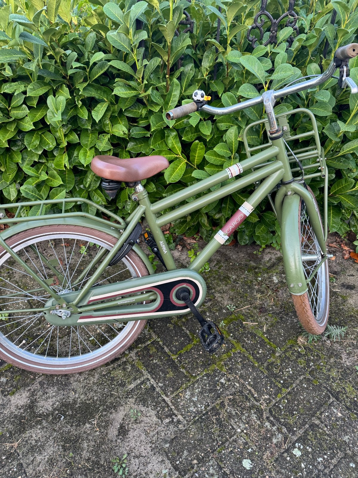 22 inch jongensfiets met hand- en terugtraprem, incl. mand, Terugtraprem, Gebruikt, Minder dan 49 cm, Ophalen