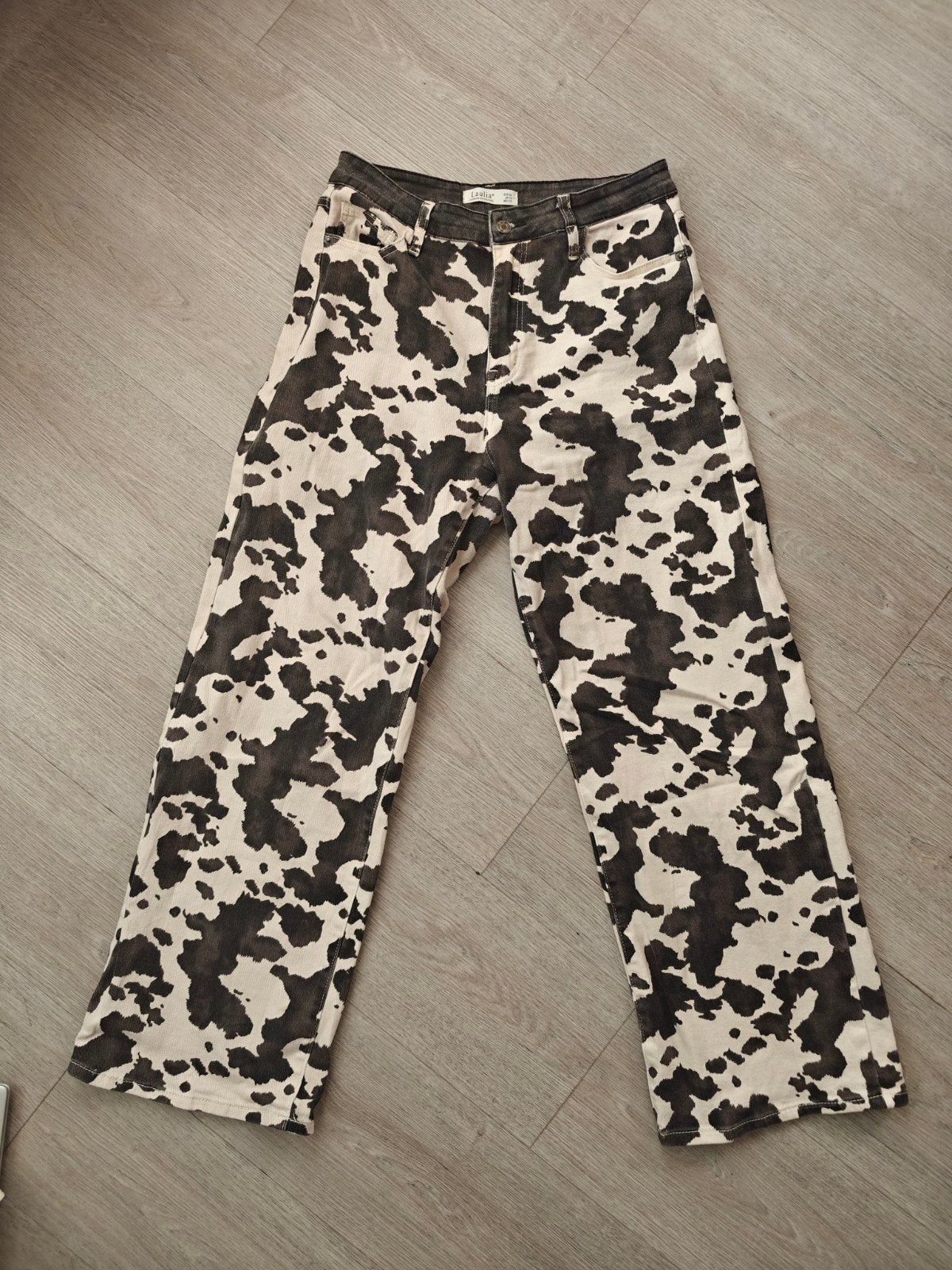 Broek maat 42, Ophalen of Verzenden, Zo goed als nieuw, Maat 42/44 (L), Lang