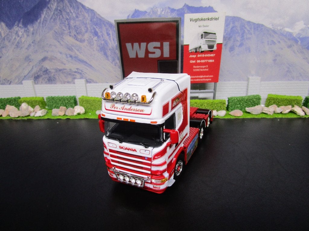 wsi 01-3994 scania r4 topline 6x2 per andersen, Ophalen of Verzenden, Nieuw, Bus of Vrachtwagen, Wsi