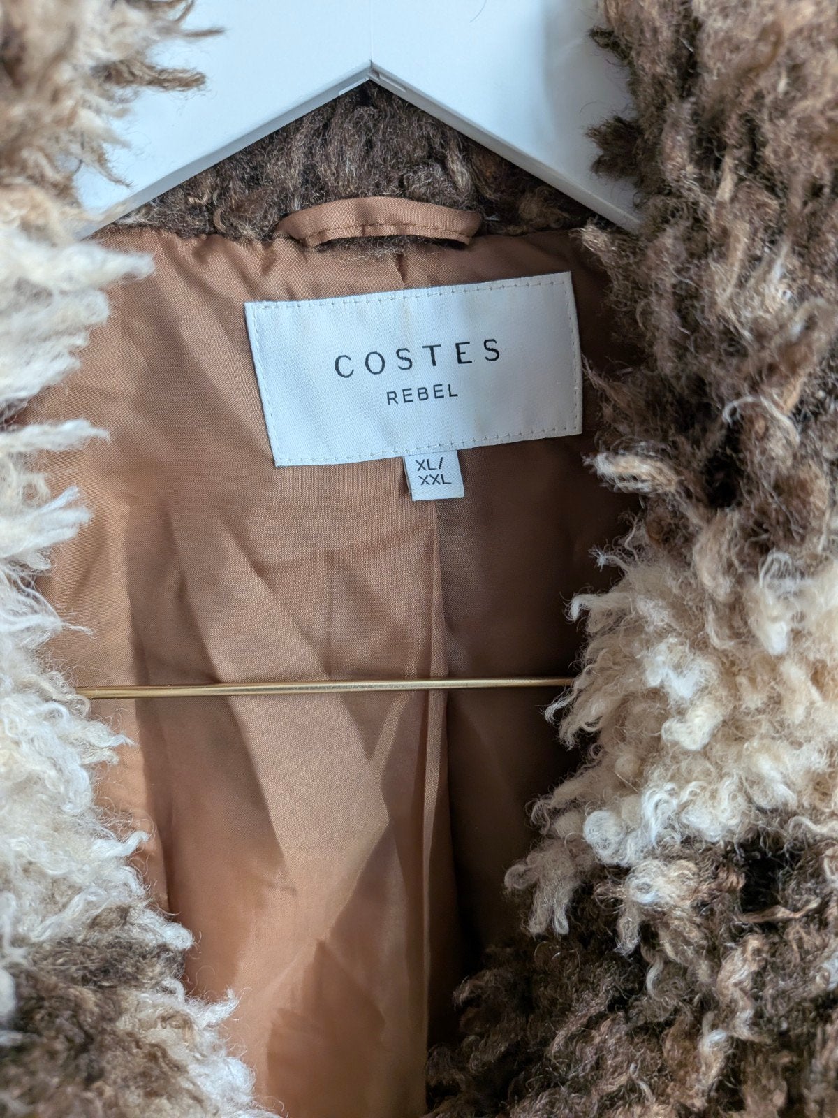 Costes bodywarmer gilet XL/XXL - Zo goed als nieuw, Costes, Costes, Bruin, Maat 46/48 (XL) of groter