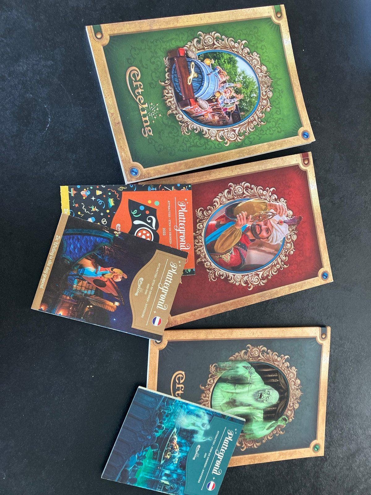 Efteling Fotoboeken en Plattegronden - Diverse Jaren, Ophalen of Verzenden, Zo goed als nieuw, Overige typen
