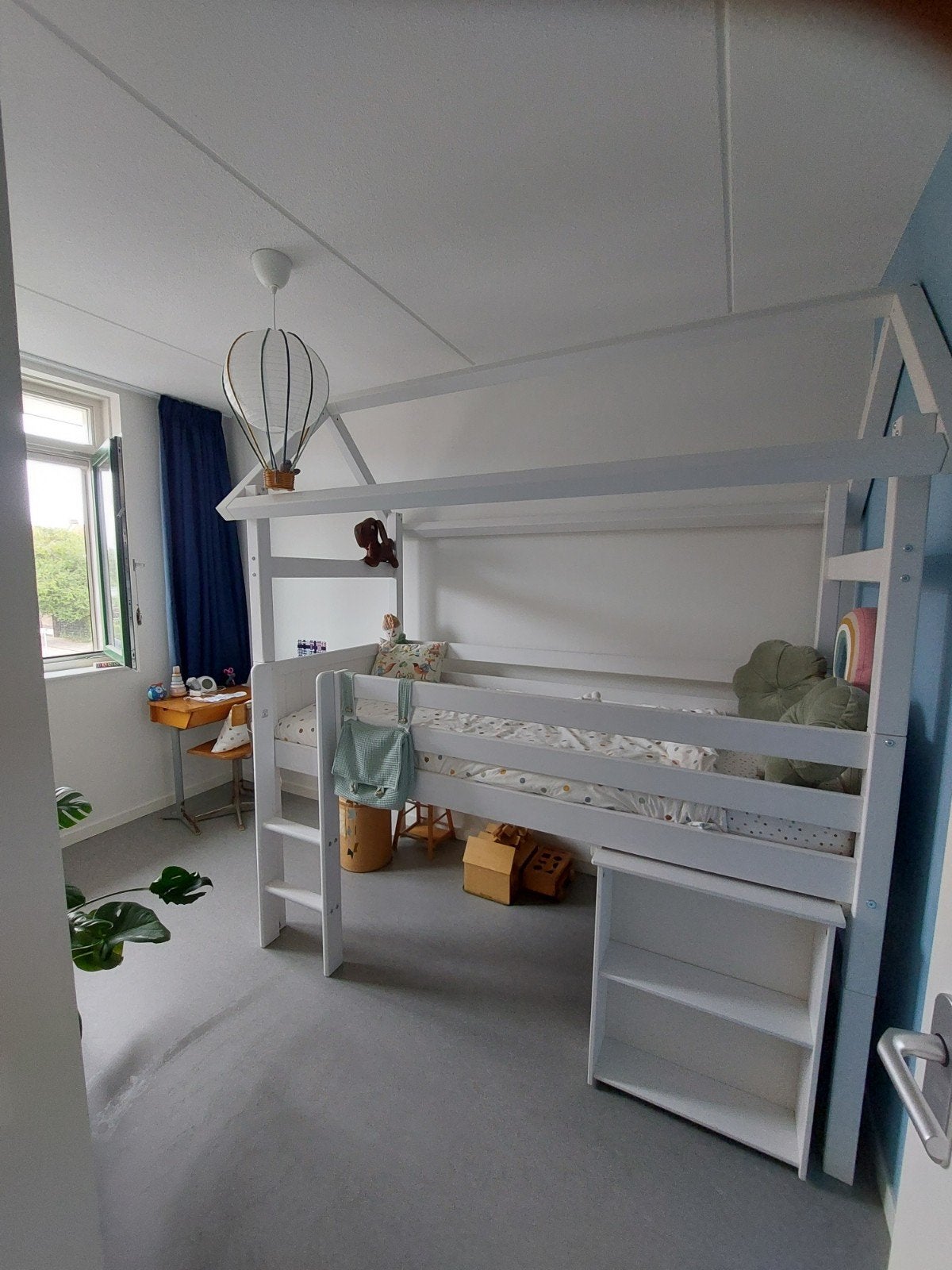 Hoogslaper huisje, Ophalen, Gebruikt, Hoogslaper, Eenpersoons