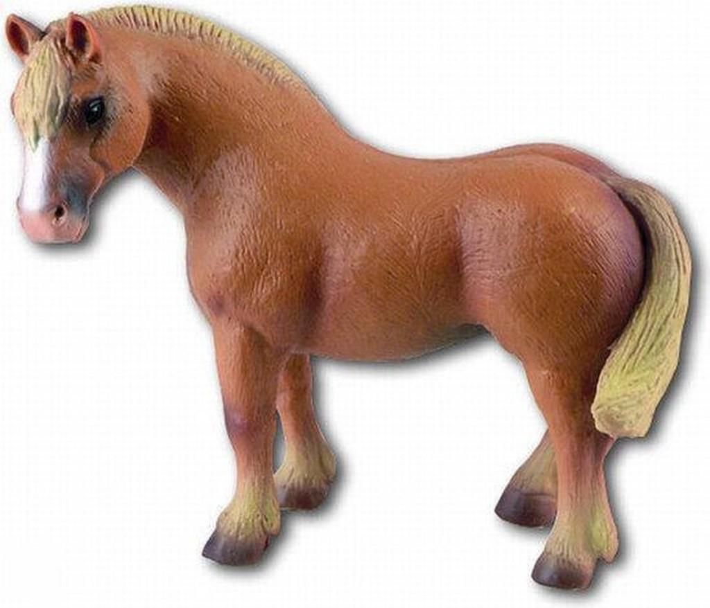 Brabander paard, dierfiguur Bullyland, Ophalen of Verzenden, Gebruikt, Paard, Beeldje of Figuurtje