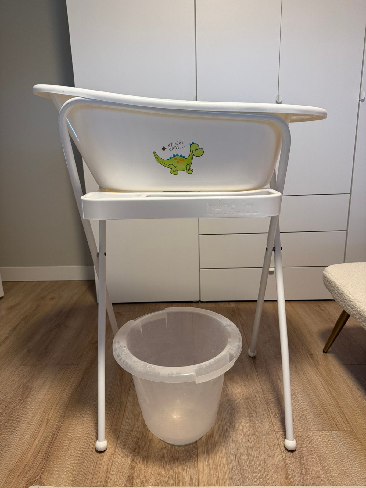 Baby badje + tummy tub, Kinderen en Baby's, Badjes en Verzorging, Ophalen, Gebruikt, Badje, Bébé-jou