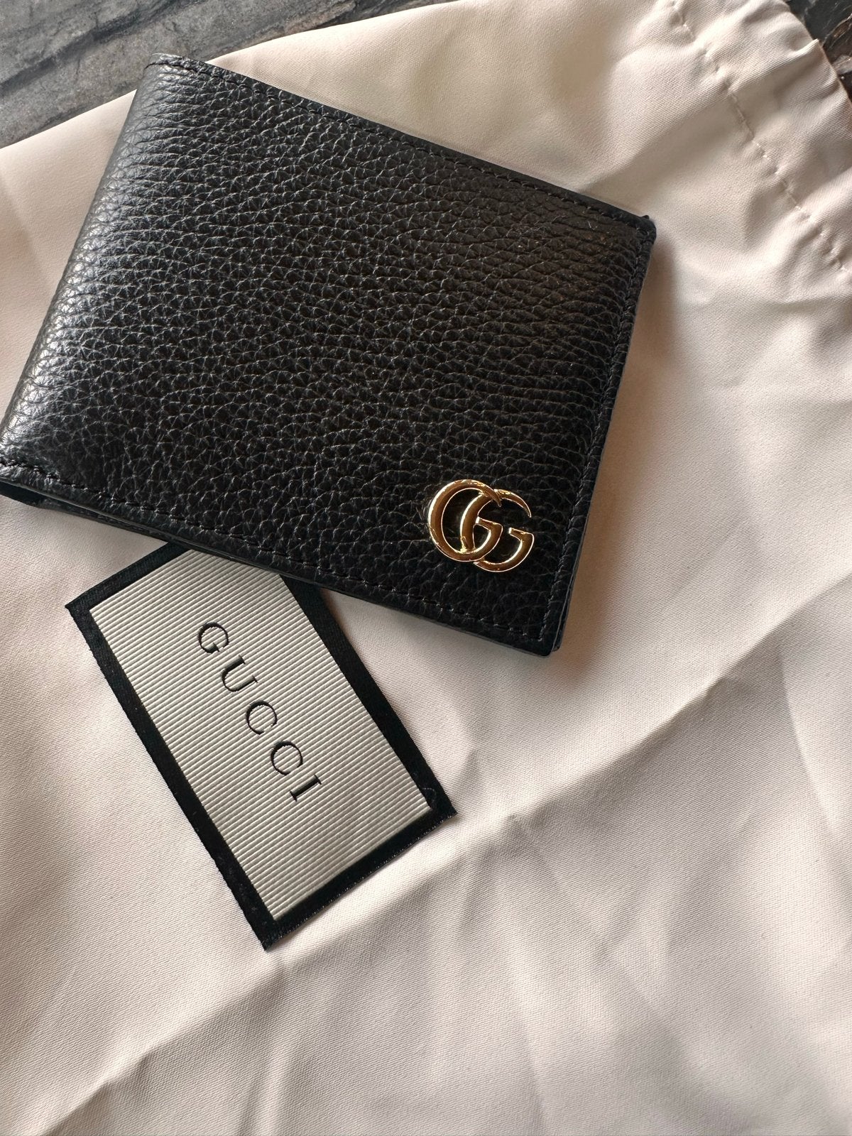 Gucci GG Marmont Leren Crossbody Tas Zwart, Verzenden, Nieuw, Zwart