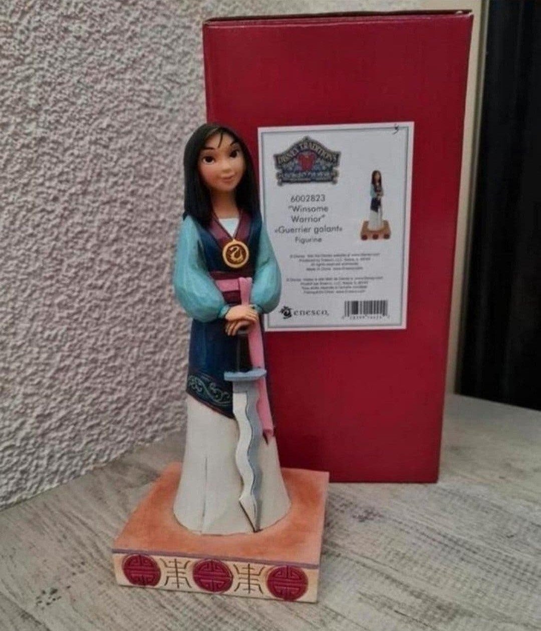 Disney traditions Mulan, Winsome Warrior, Ophalen of Verzenden, Nieuw, Beeldje of Figuurtje