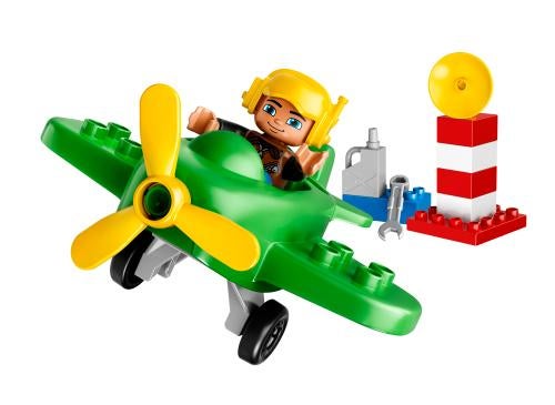 Duplo set 10808 - Klein vliegtuig, Ophalen of Verzenden, Gebruikt, Complete set, Duplo