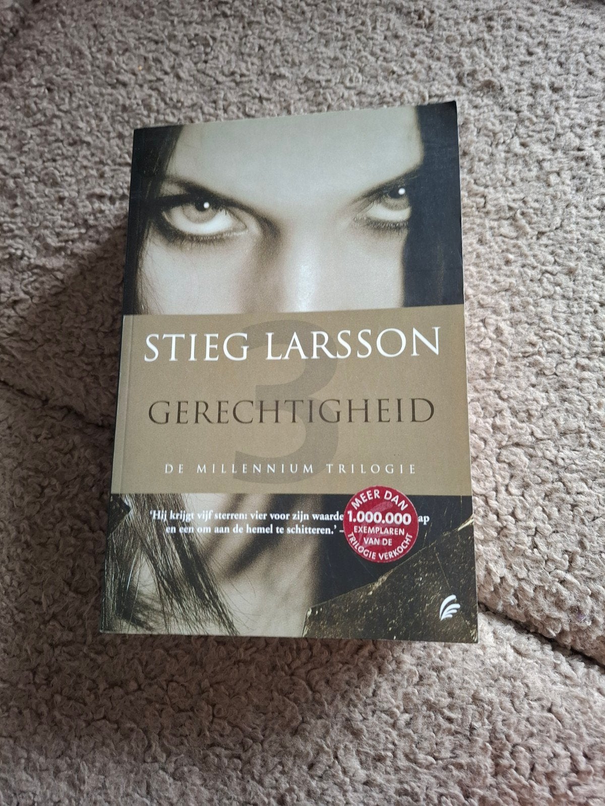 Stieg Larsson - Gerechtigheid, Boeken, Scandinavië, Ophalen of Verzenden, Zo goed als nieuw, Stieg Larsson