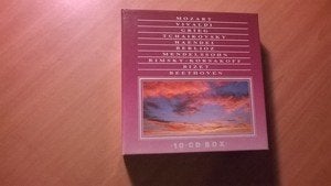 10 CD-Box Mozart, Vivaldi, Grieg, Tchaikovsky, Haendel, Cd's en Dvd's, Ophalen of Verzenden, Classicisme, Zo goed als nieuw, Overige typen