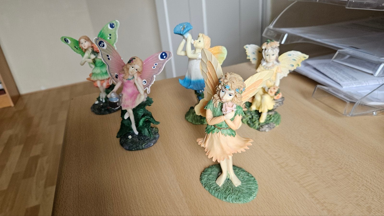 5 beeldjes van een fee, Ophalen of Verzenden, Zo goed als nieuw