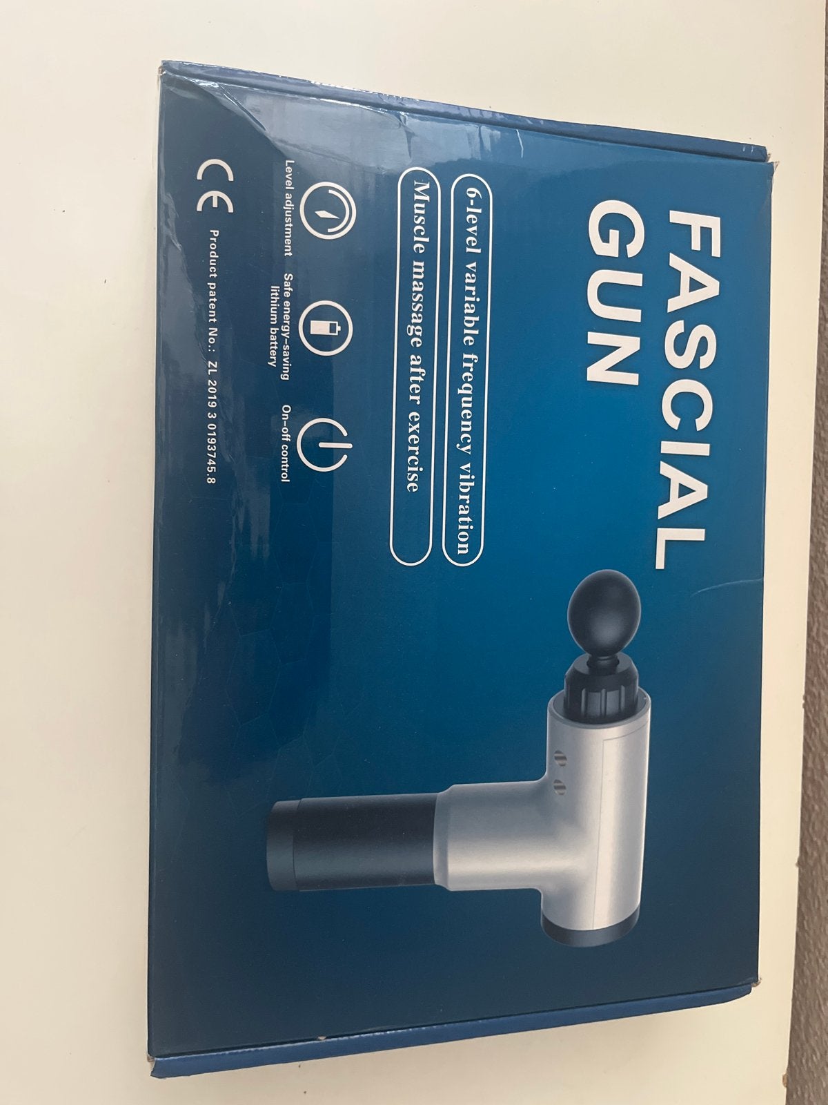 Fascial Gun Massageapparaat - Nieuw in doos, Sport en Fitness, Massageproducten, Ophalen of Verzenden, Nieuw, Apparaat