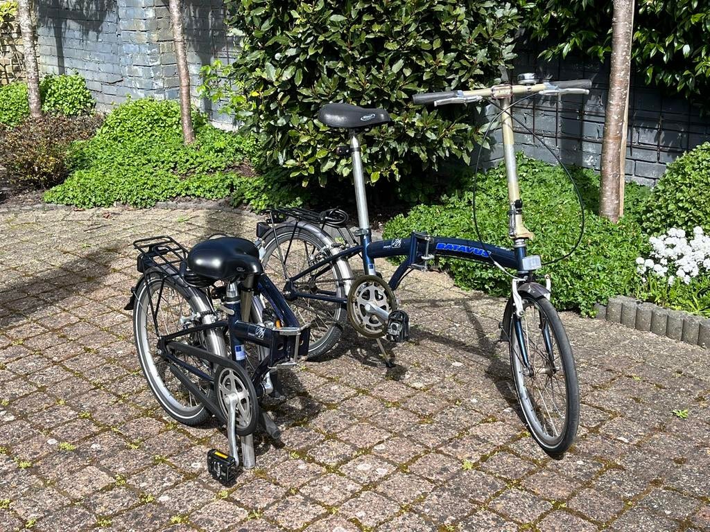 Vouwfiets Batavus 2x, Ophalen, Gebruikt, Batavus, Totaal opvouwbaar