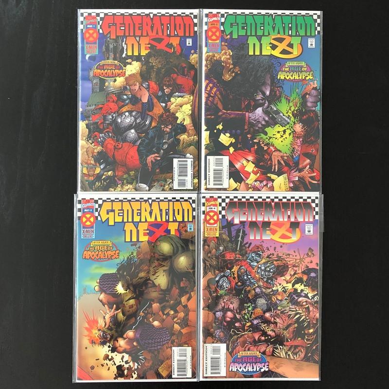 Generation Next Vol.1 #1 t/m 4 Complete Set (1995), Boeken, Strips | Comics, Amerika, Marvel Comics, Complete serie of reeks, Ophalen of Verzenden