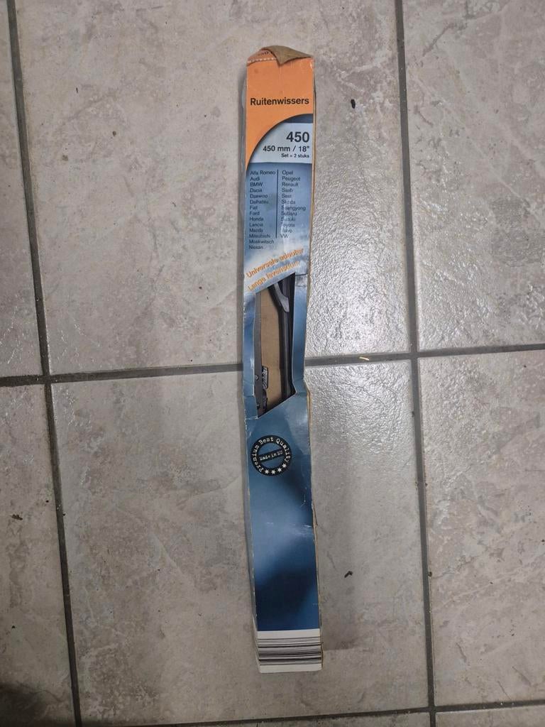 Nieuwe set ruitenwissers 450 mm / 18 inch (2 stuks), Auto-onderdelen, Ruiten en Toebehoren, Ophalen of Verzenden, Nieuw, Overige automerken