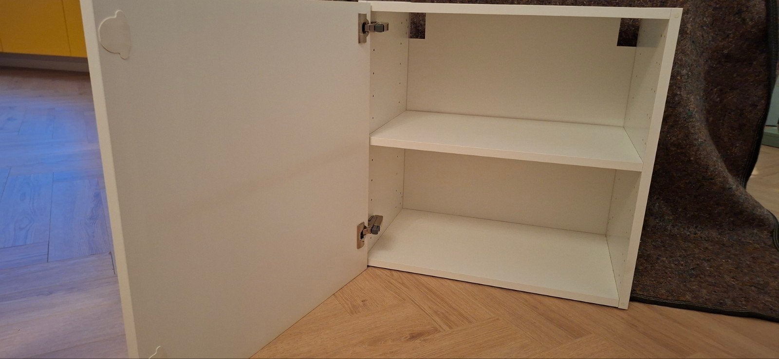 Twee Ikea Method bovenkasten wit hoogglans 60x60x39 cm, Huis en Inrichting, Ophalen, Gebruikt
