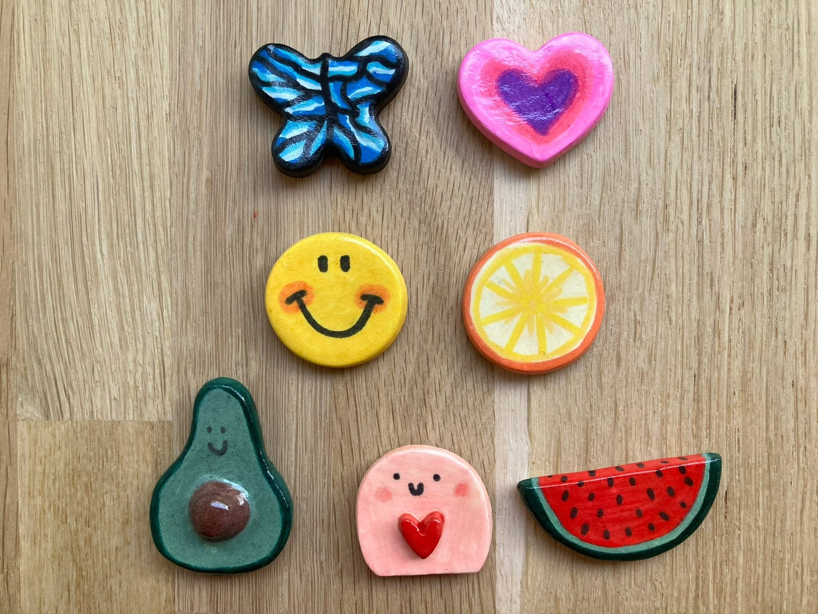 Nieuw, 7 vrolijke magneetjes, Huis en Inrichting, Ophalen of Verzenden, Nieuw