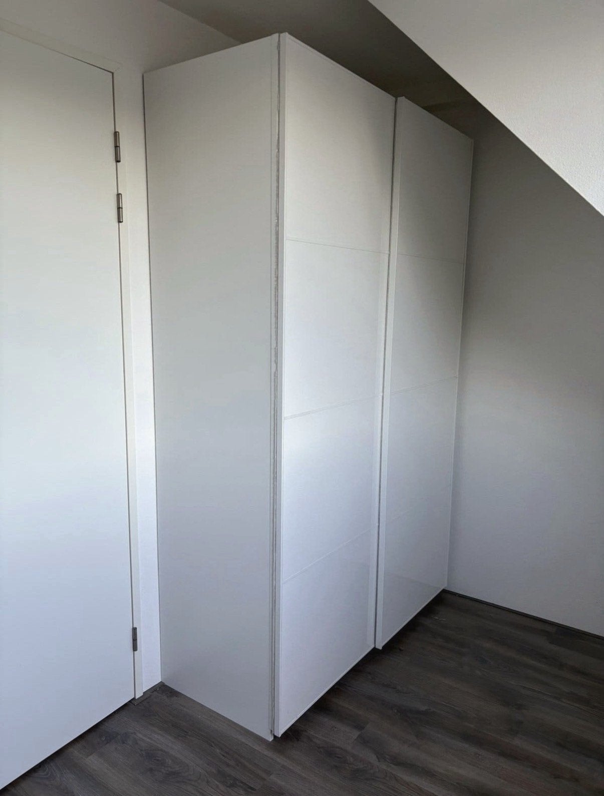 IKEA PAX kledingkast wit | Schuifdeuren | 150x60x236 cm, Ophalen, Zo goed als nieuw, 50 tot 75 cm, 200 cm of meer
