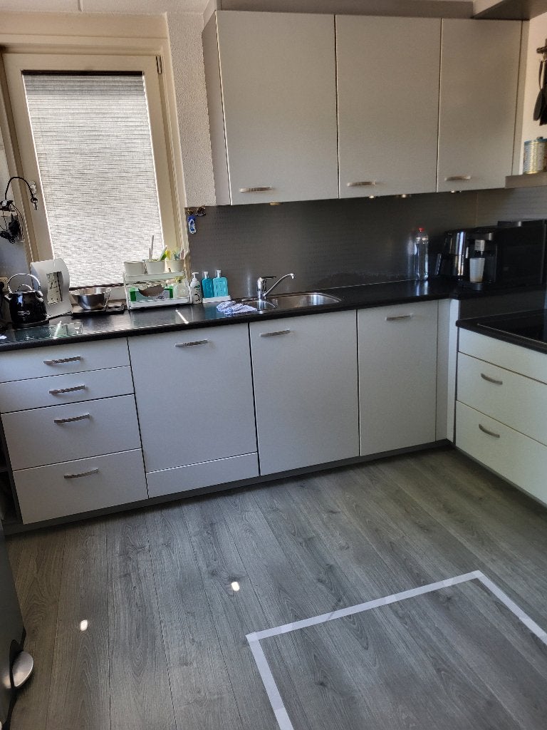 Keuken compleet, Huis en Inrichting, Keuken | Complete keukens, Ophalen, Gebruikt, Hoekkeuken, Kunststof