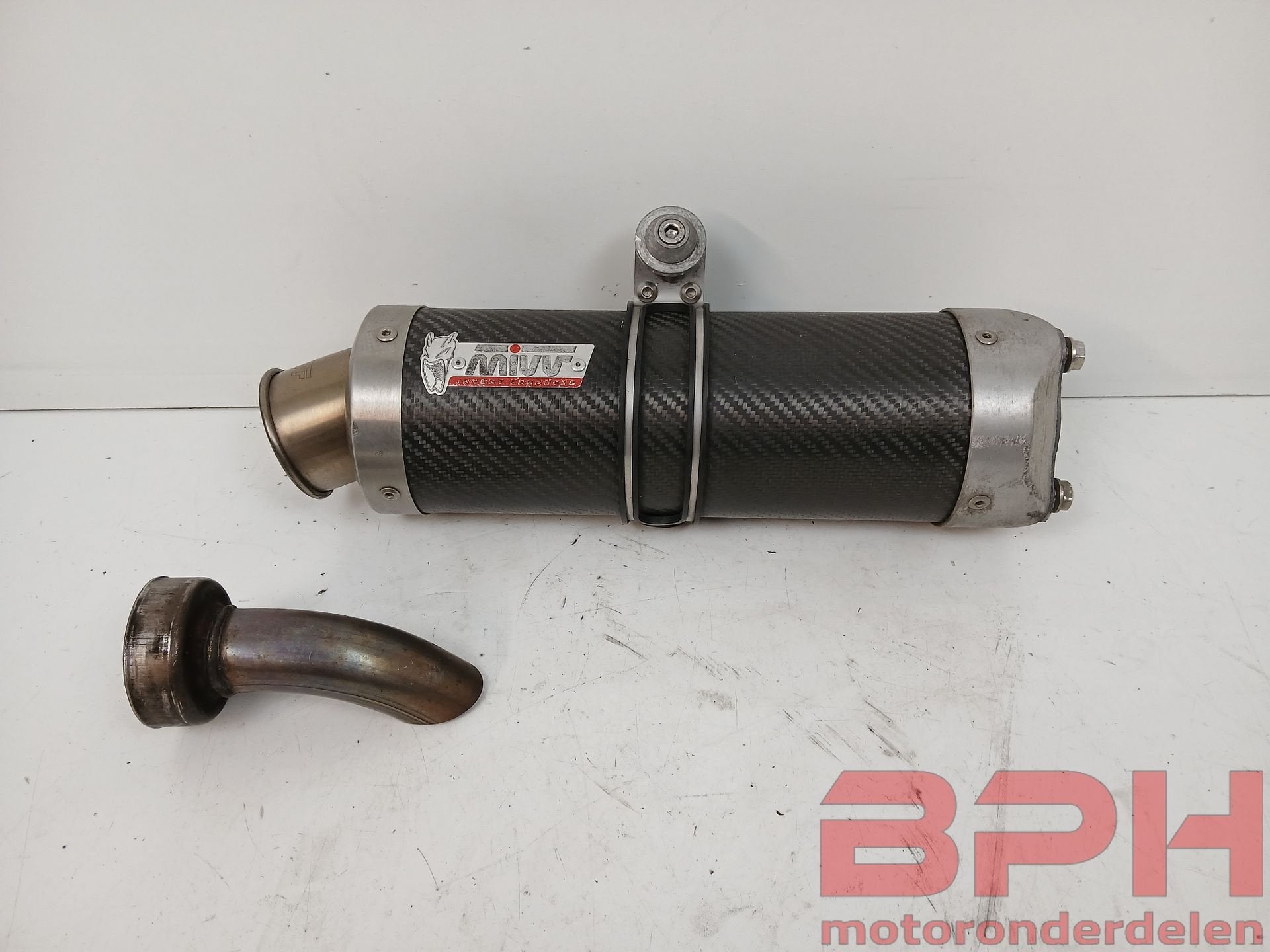 Mivv uitlaat demper Suzuki GSX-R 600 750 1000 K1 K2 K3 K4 K5, Motoren, Gebruikt, -, -, Ophalen of Verzenden